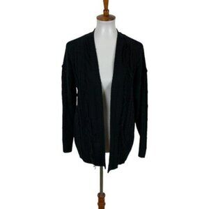 OVLA Cardigan Sweater Medium Black